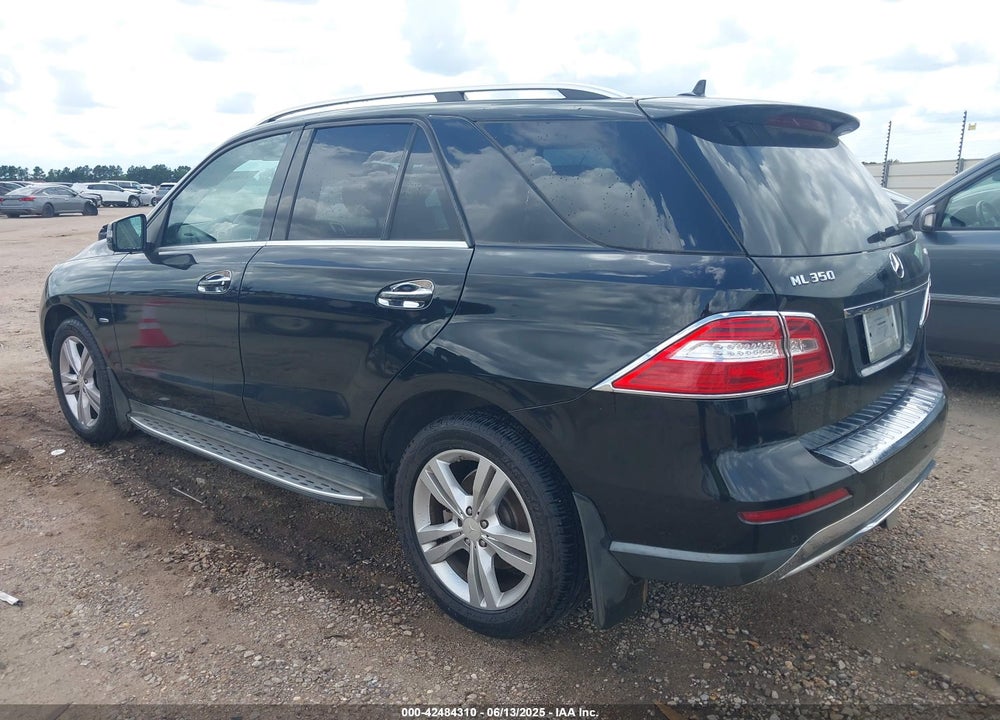 2012 MERCEDES-BENZ ML 350 4MATIC VIN: 4JGDA5HB4CA008744