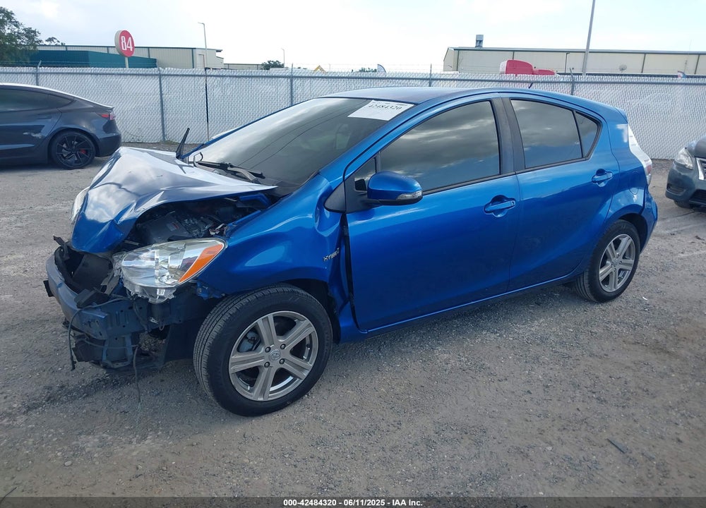 2012 TOYOTA PRIUS C VIN: JTDKDTB34C1501316