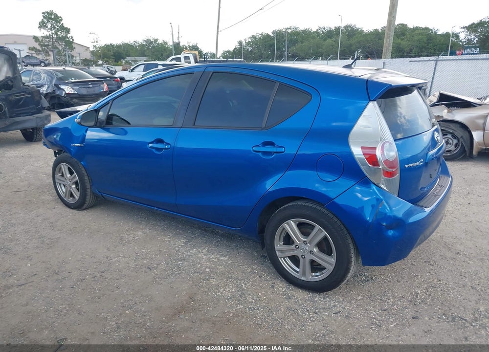 2012 TOYOTA PRIUS C VIN: JTDKDTB34C1501316