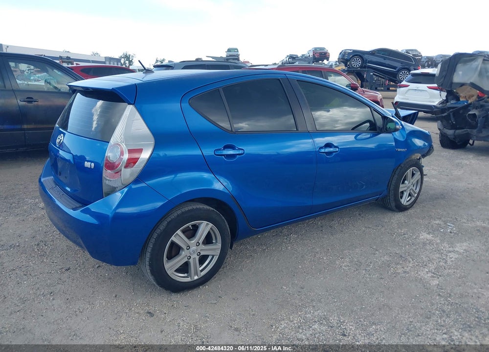 2012 TOYOTA PRIUS C VIN: JTDKDTB34C1501316