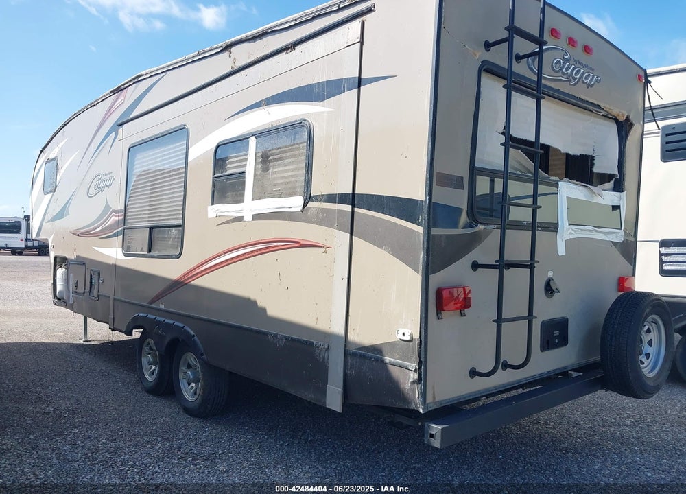2016 TRAILER COUGAR TRAVEL VIN: 4YDF26R28GV501336