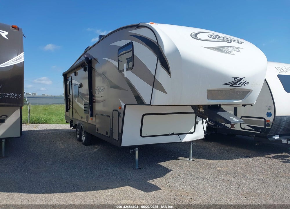 2016 TRAILER COUGAR TRAVEL VIN: 4YDF26R28GV501336