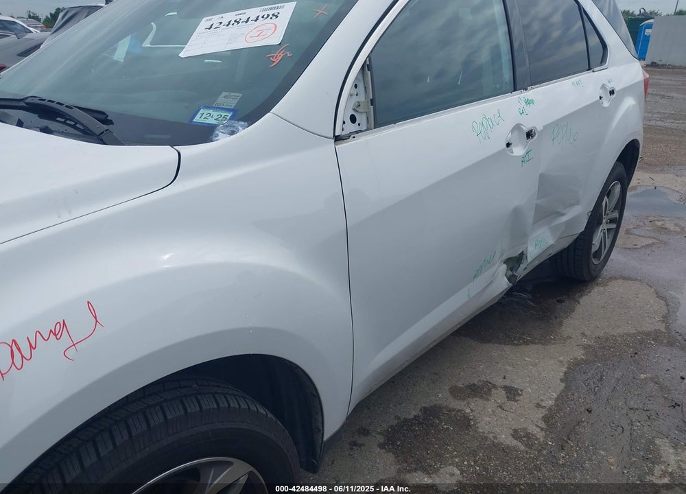 2016 CHEVROLET EQUINOX VIN: 2GNALDEK8G6347663