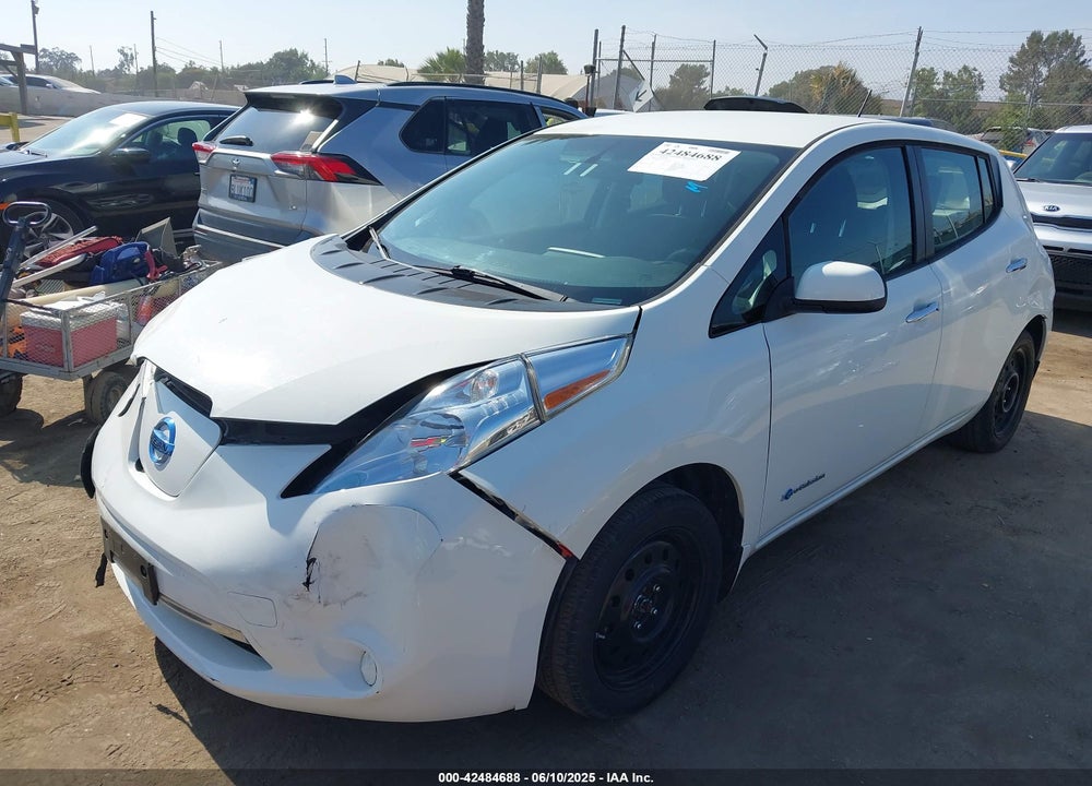 2017 NISSAN LEAF S VIN: 1N4BZ0CP1HC311993