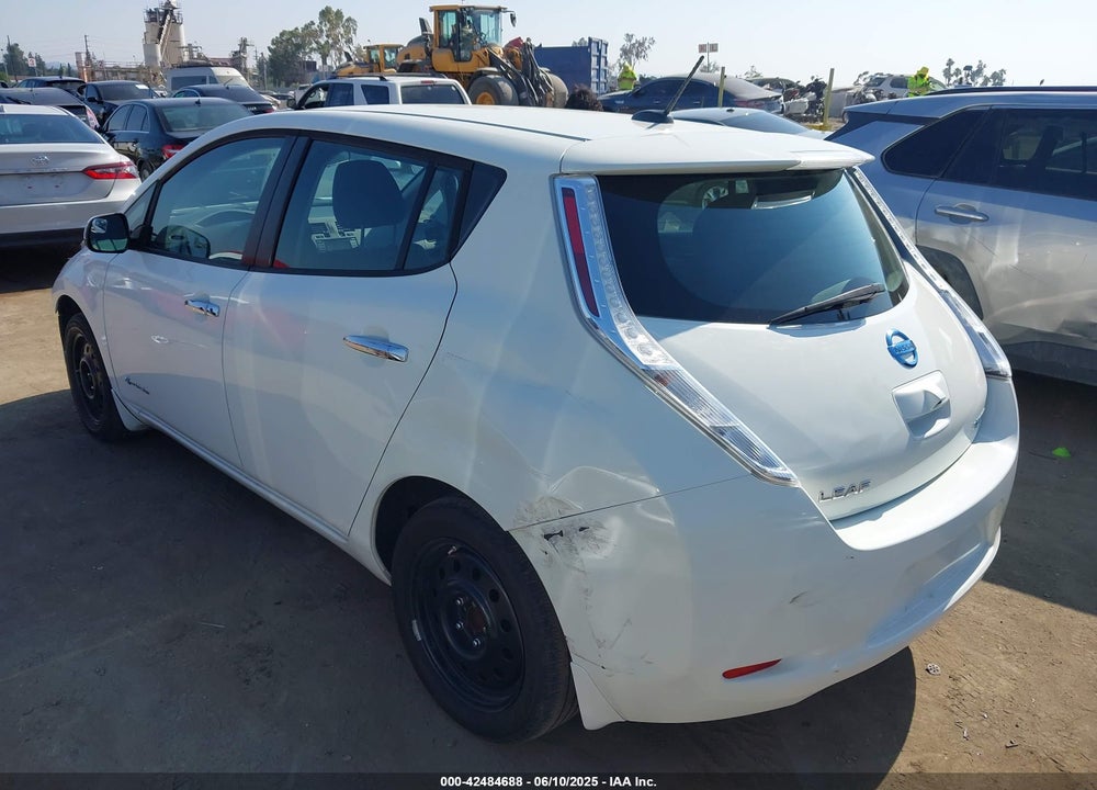 2017 NISSAN LEAF S VIN: 1N4BZ0CP1HC311993