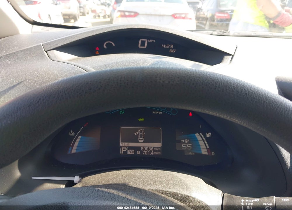 2017 NISSAN LEAF S VIN: 1N4BZ0CP1HC311993