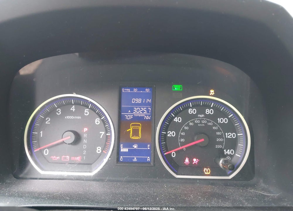2011 HONDA CR-V VIN: 5J6RE4H71BL117549