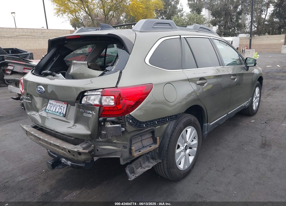 2016 SUBARU OUTBACK VIN: 4S4BSAFCXG3296949
