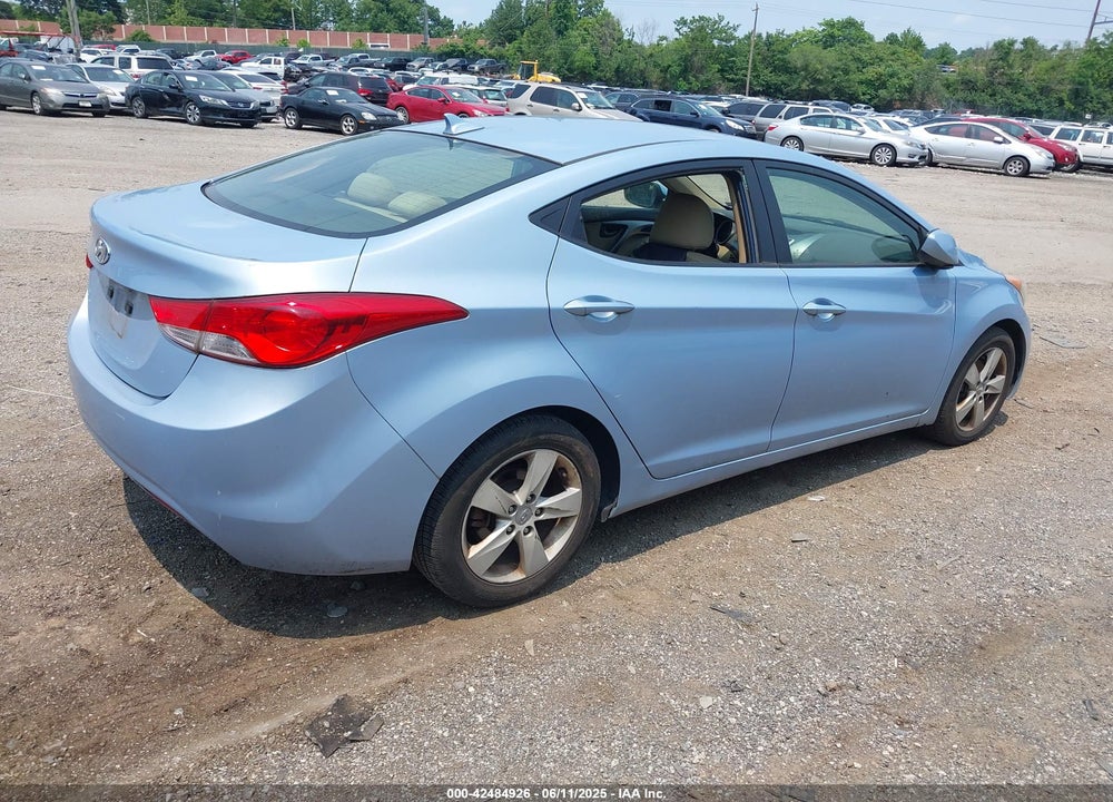 2011 HYUNDAI ELANTRA VIN: KMHDH4AE3BU150560