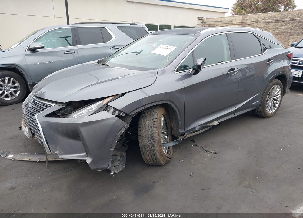 2020 LEXUS RX 450H VIN: 2T2JGMDA7LC051477