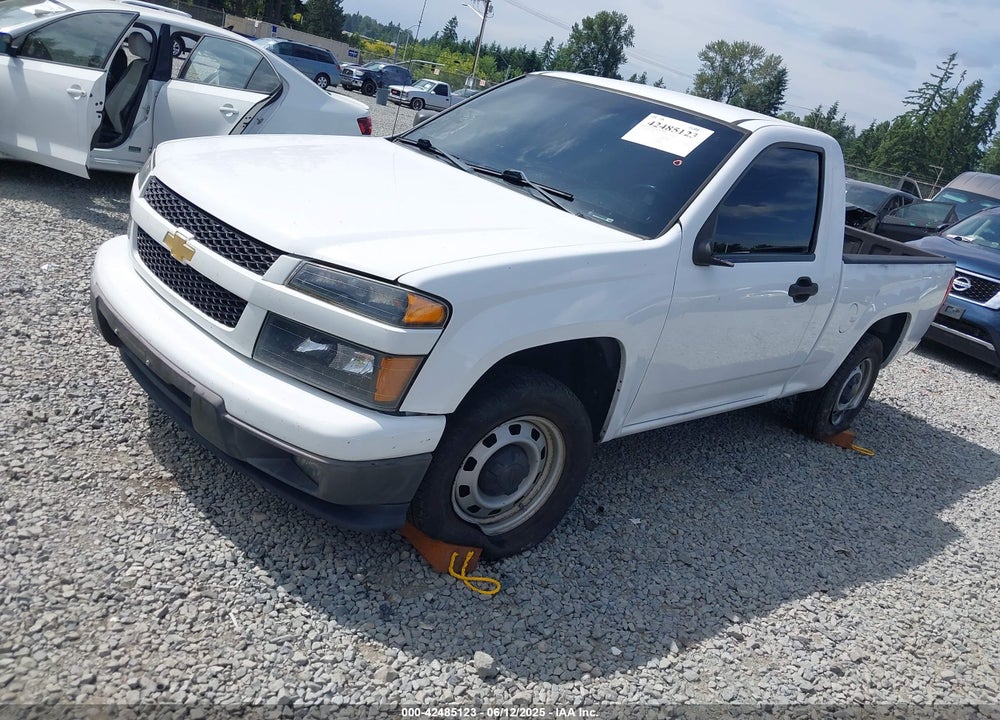 2012 CHEVROLET COLORADO WORK TRUCK VIN: 1GCCSBF9XC8158618