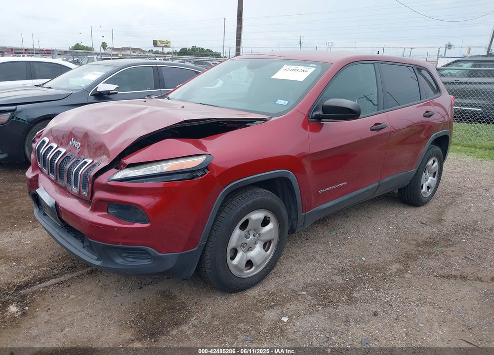 2014 JEEP CHEROKEE VIN: 1C4PJMAB9EW242972