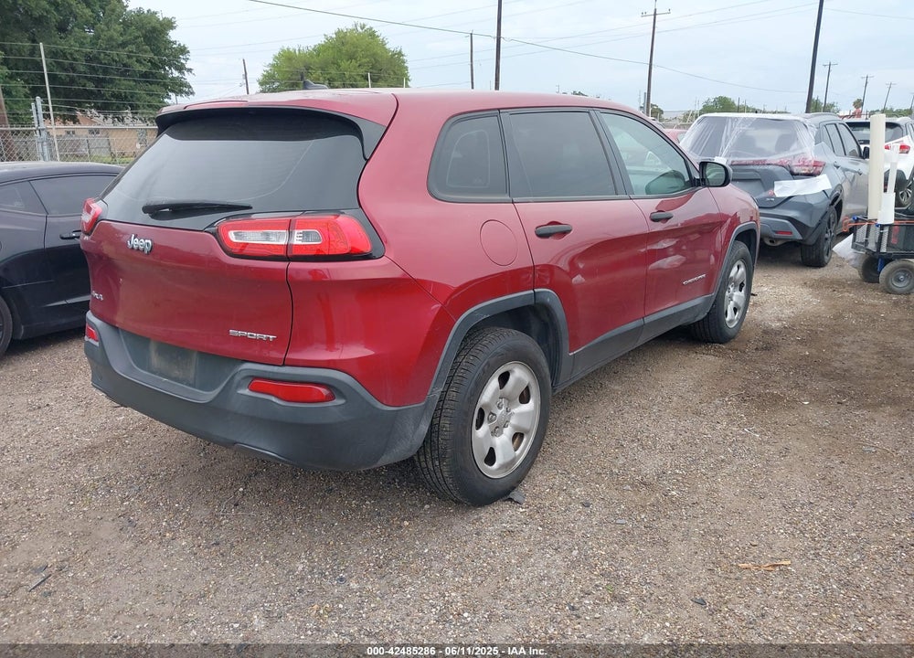 2014 JEEP CHEROKEE VIN: 1C4PJMAB9EW242972