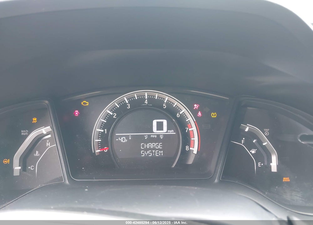 2016 HONDA CIVIC VIN: 19XFC2F51GE077929