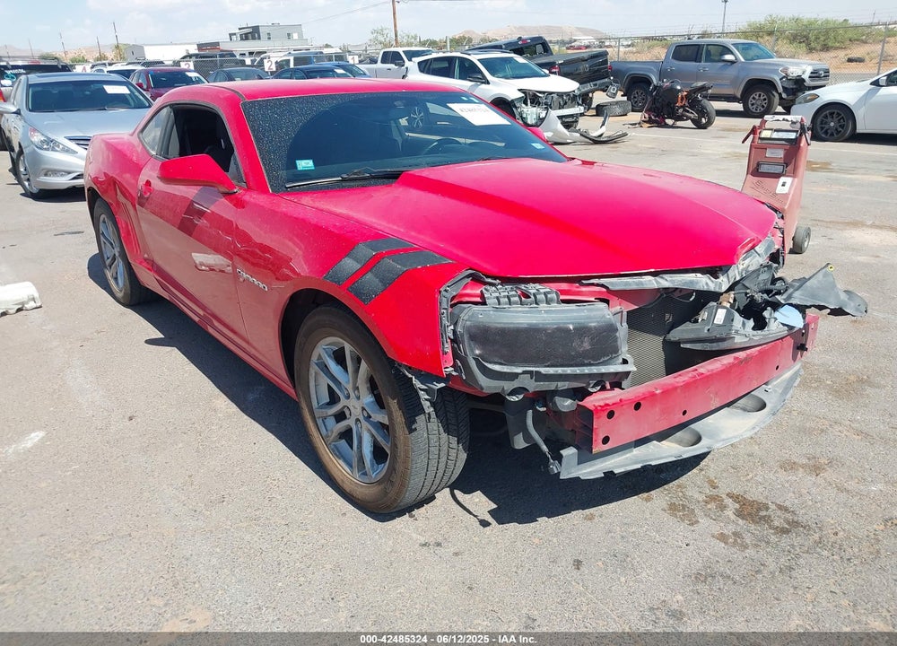 2015 CHEVROLET CAMARO 1LT VIN: 2G1FD1E30F9106771