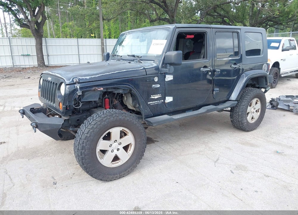 2007 JEEP WRANGLER UNLIMITED SAHARA VIN: 1J8GA59187L104774