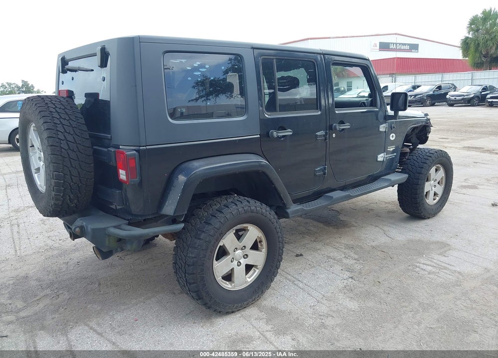 2007 JEEP WRANGLER UNLIMITED SAHARA VIN: 1J8GA59187L104774