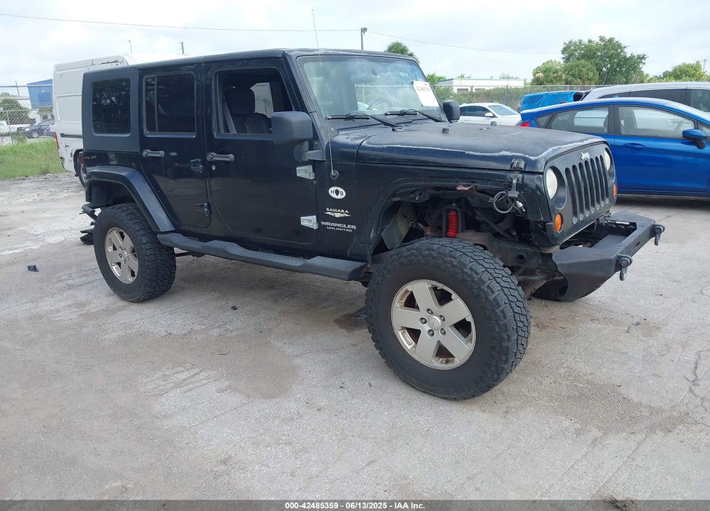 2007 JEEP WRANGLER UNLIMITED SAHARA VIN: 1J8GA59187L104774