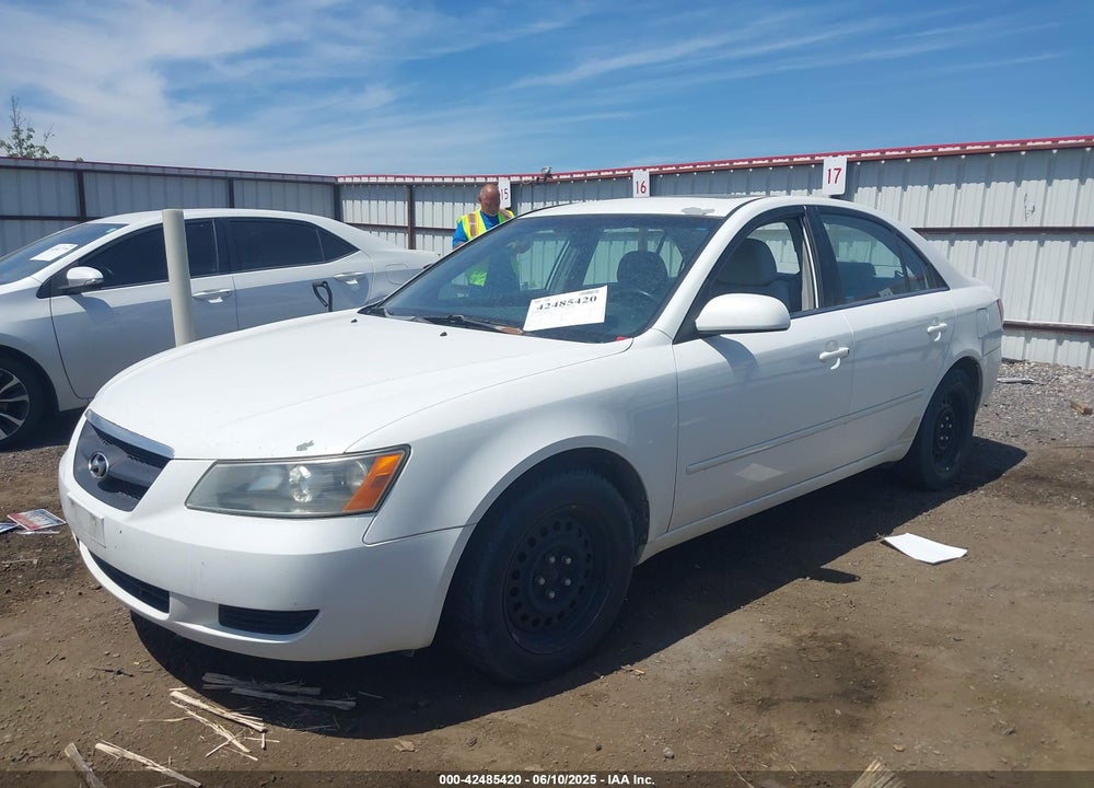 2007 HYUNDAI SONATA GLS VIN: 5NPET46C17H251029