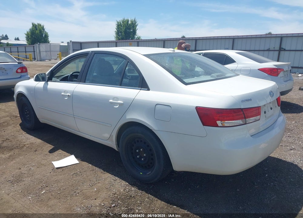 2007 HYUNDAI SONATA GLS VIN: 5NPET46C17H251029