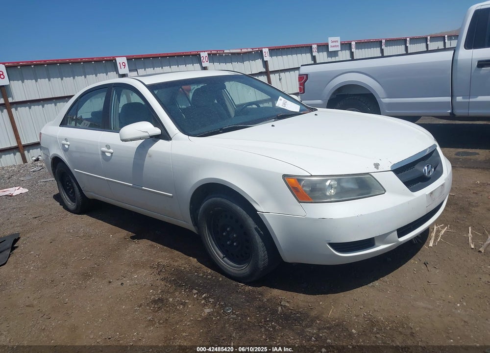 2007 HYUNDAI SONATA GLS VIN: 5NPET46C17H251029