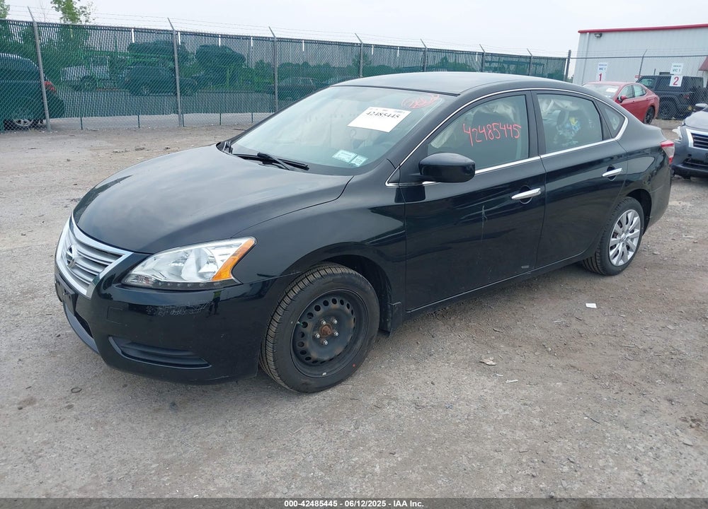 2015 NISSAN SENTRA SV VIN: 3N1AB7AP6FL657953