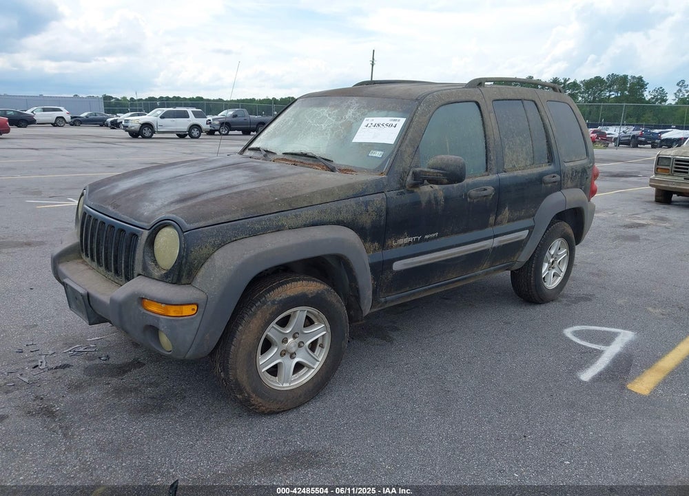 2002 JEEP LIBERTY SPORT VIN: 1J4GL48K72W114252