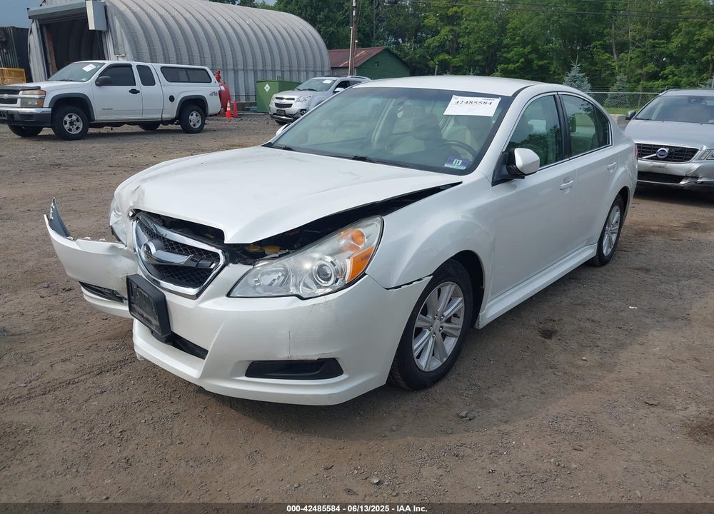2012 SUBARU LEGACY 2.5I PREMIUM VIN: 4S3BMBC68C3004521