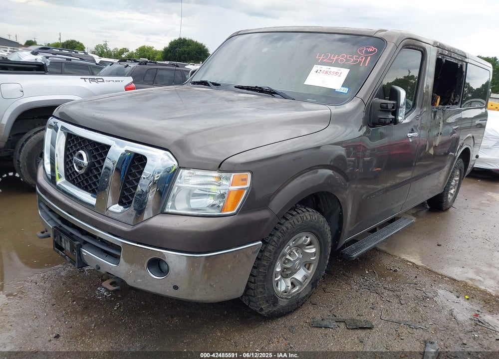 2014 NISSAN NV PASSENGER NV3500 HD SL V8 VIN: 5BZAF0AA1EN160862