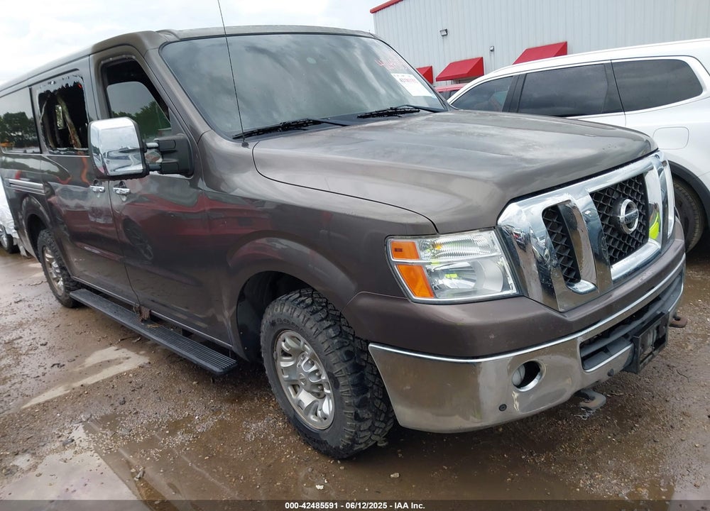 2014 NISSAN NV PASSENGER NV3500 HD SL V8 VIN: 5BZAF0AA1EN160862