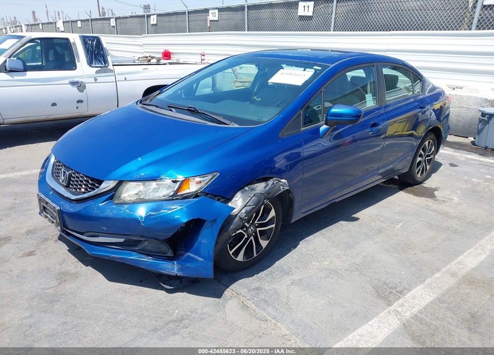 2014 HONDA CIVIC VIN: 19XFB2F80EE241617
