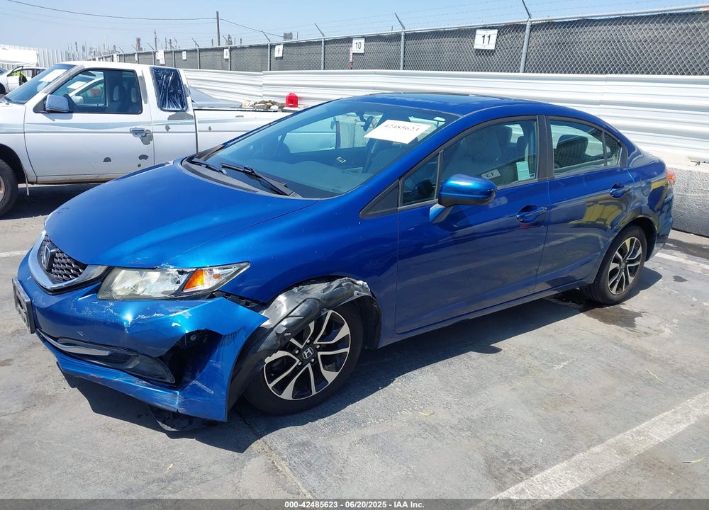 2014 HONDA CIVIC VIN: 19XFB2F80EE241617