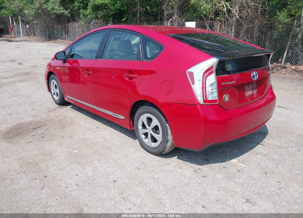2013 TOYOTA PRIUS VIN: JTDKN3DU8D0348756