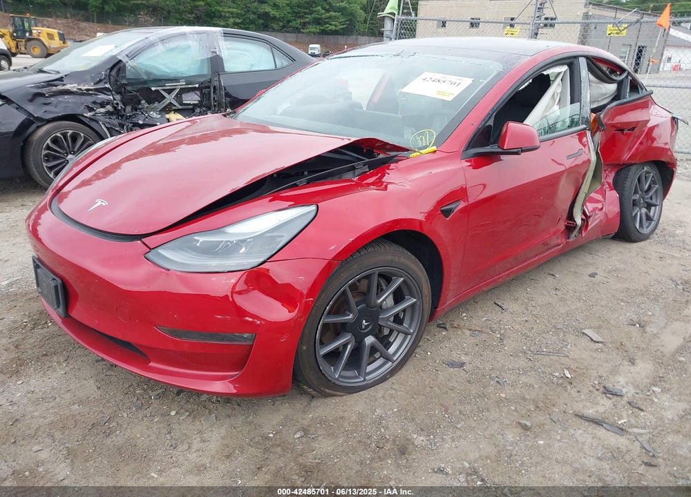 2022 TESLA MODEL 3 VIN: 5YJ3E1EB3NF324681