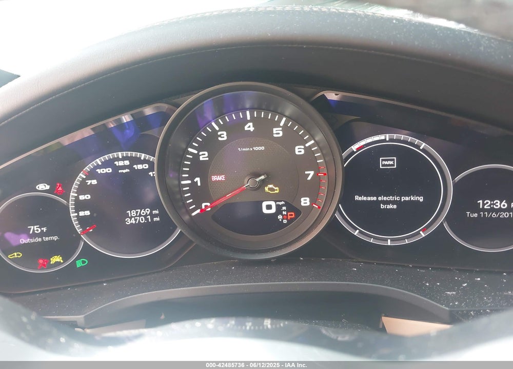 2023 PORSCHE CAYENNE PLATINUM EDITION VIN: WP1AA2AY8PDA01206