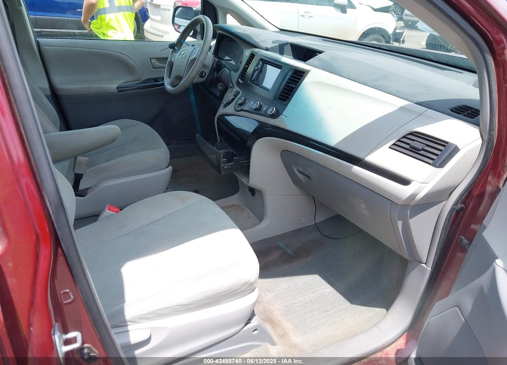 2013 TOYOTA SIENNA L V6 7 PASSENGER VIN: 5TDZK3DC3DS386228