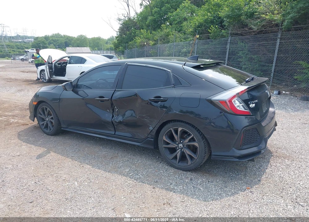 2017 HONDA CIVIC VIN: SHHFK7H47HU406180