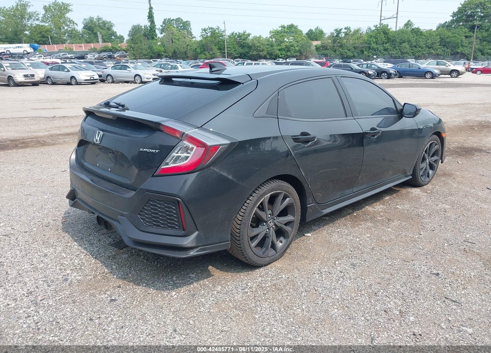 2017 HONDA CIVIC VIN: SHHFK7H47HU406180