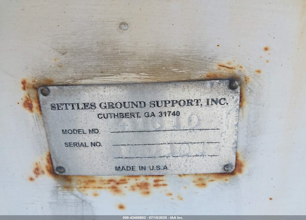 1998 EQUIPMENT STEEL GSE 9333 VIN: 00000000000041610