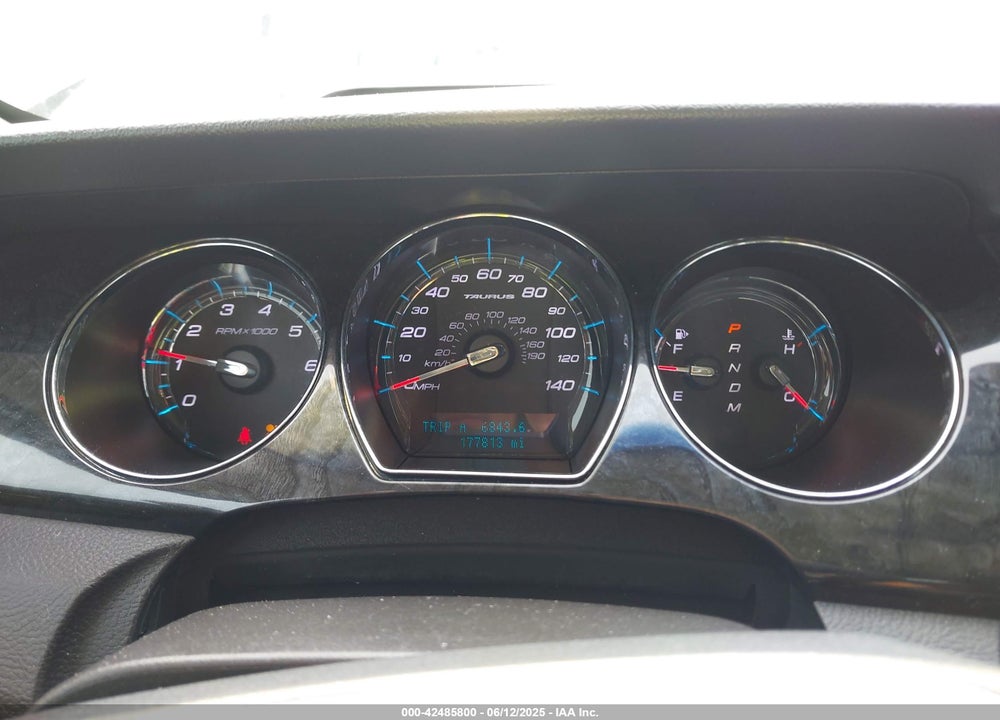 2012 FORD TAURUS VIN: 1FAHP2JW5CG114087