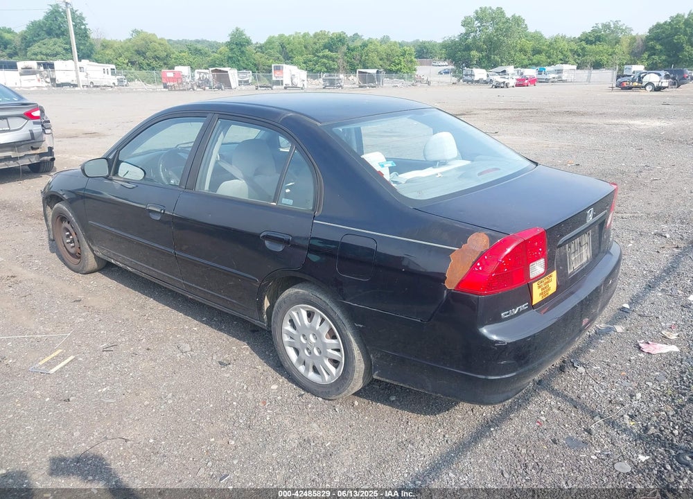2005 HONDA CIVIC LX VIN: 2HGES16505H596157
