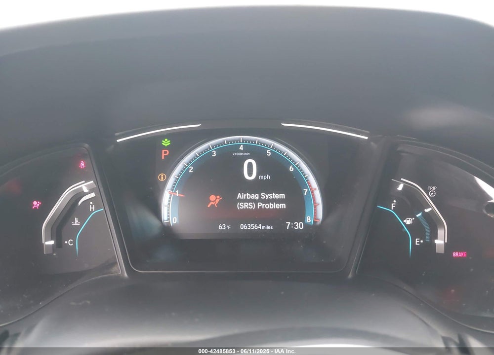2020 HONDA CIVIC VIN: 19XFC2F64LE210928