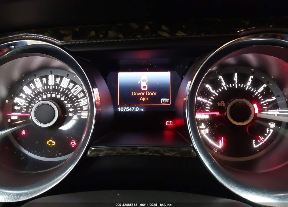 2013 FORD MUSTANG VIN: 1ZVBP8CF7D5241627