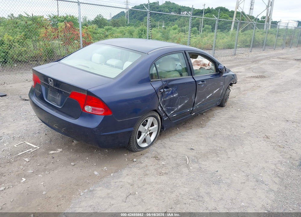 2006 HONDA CIVIC VIN: 1HGFA16846L096184