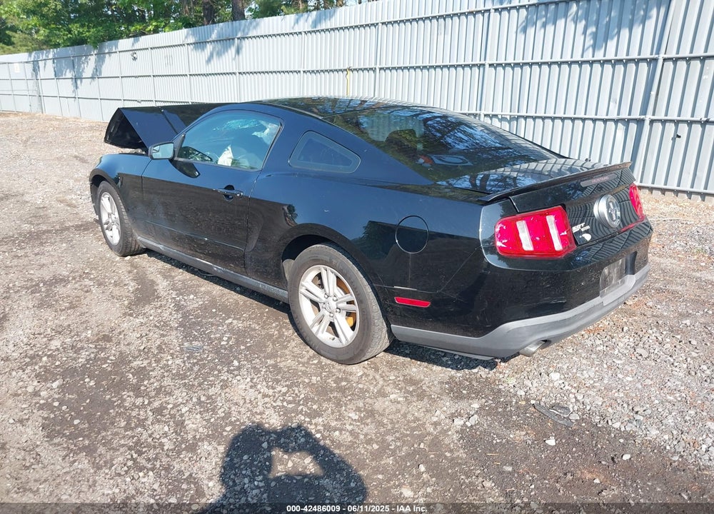 2012 FORD MUSTANG V6 VIN: 1ZVBP8AM1C5288023