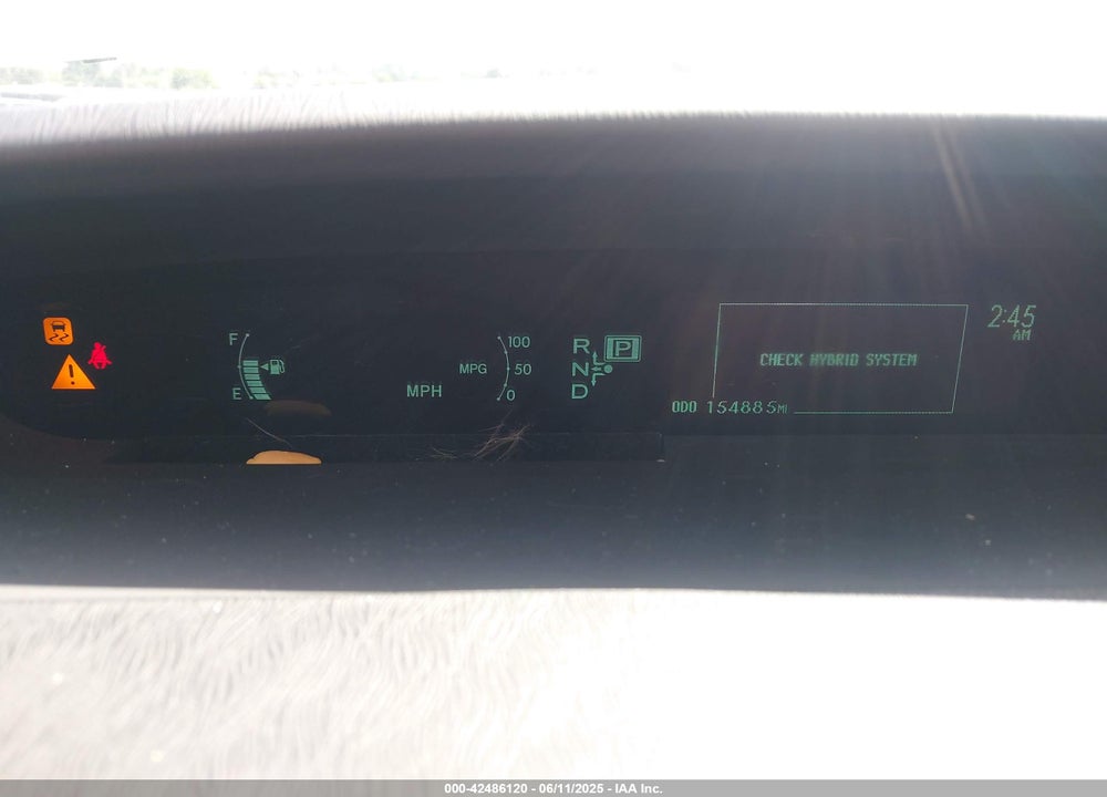 2010 TOYOTA PRIUS II VIN: JTDKN3DU6A1062040