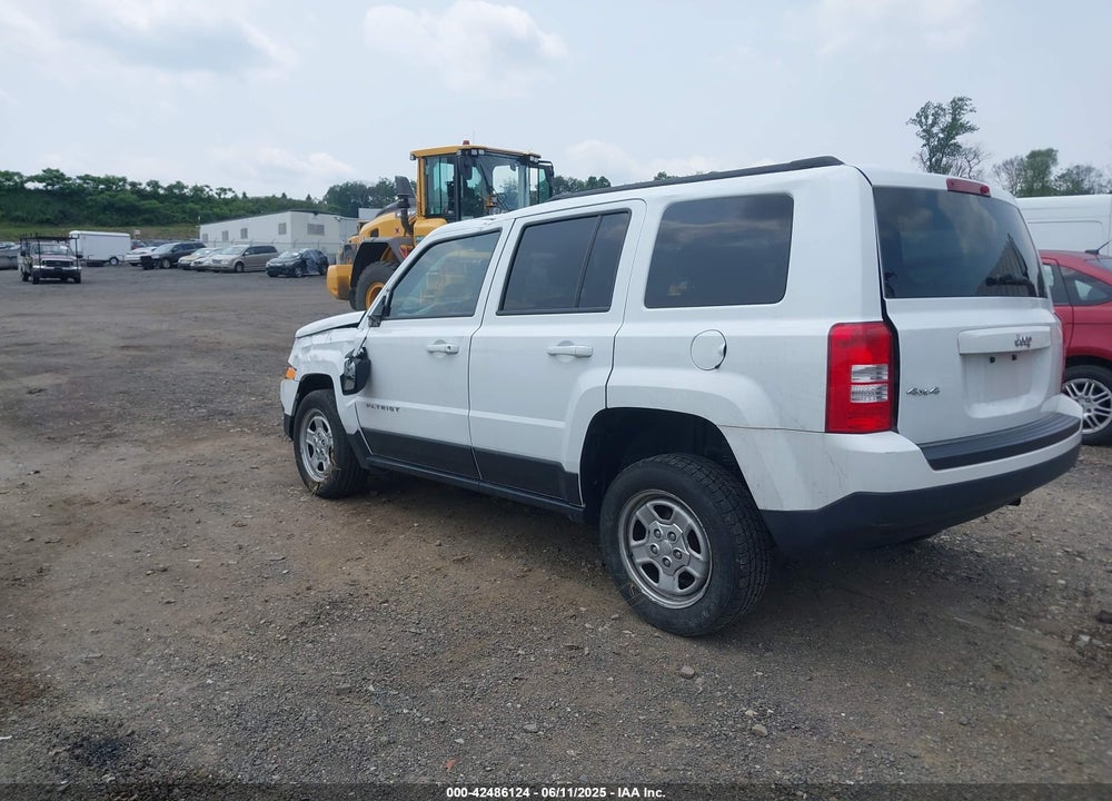 2015 JEEP PATRIOT VIN: 1C4NJRBB6FD109330