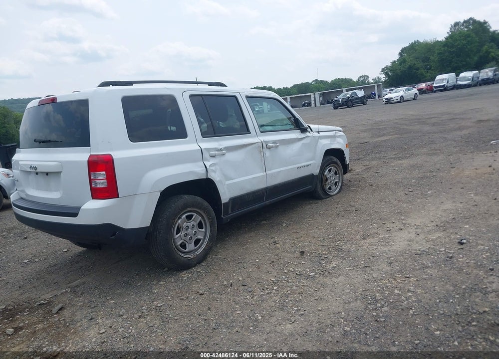 2015 JEEP PATRIOT VIN: 1C4NJRBB6FD109330