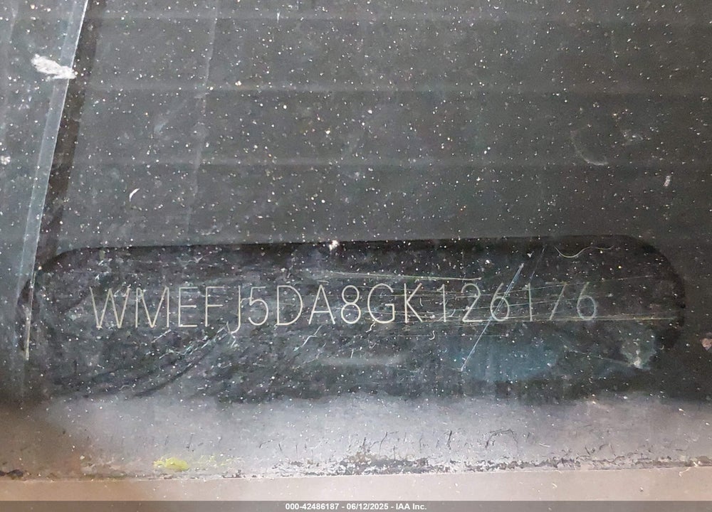 2016 SMART FORTWO PASSION/PRIME/PROXY/PURE VIN: WMEFJ5DA8GK126176