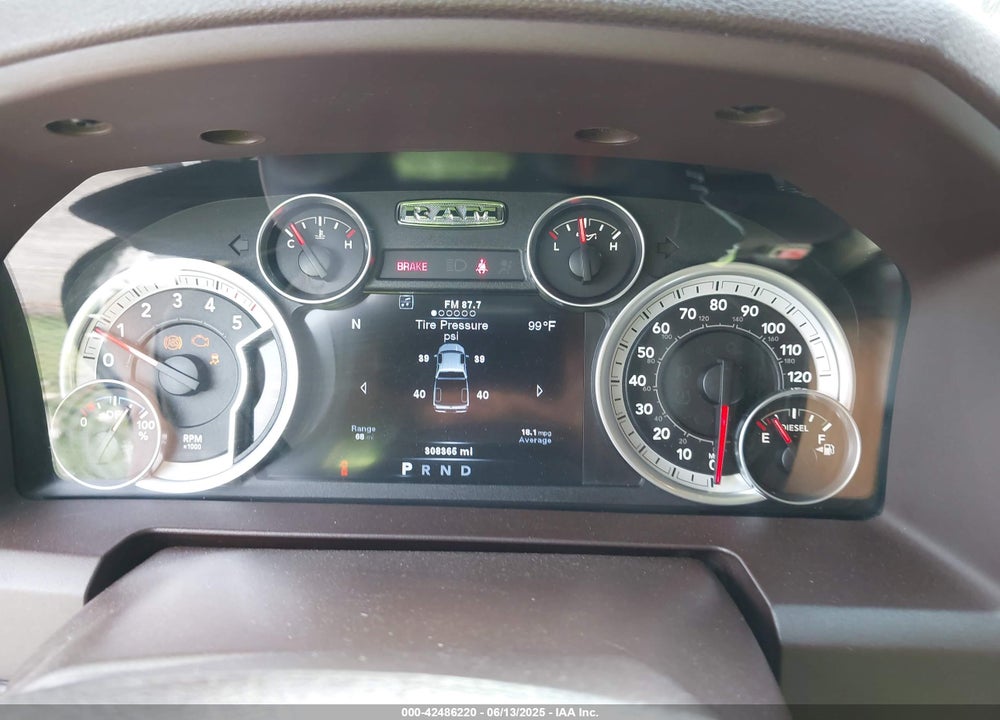 2014 RAM 1500 BIG HORN VIN: 1C6RR7GM4ES311187